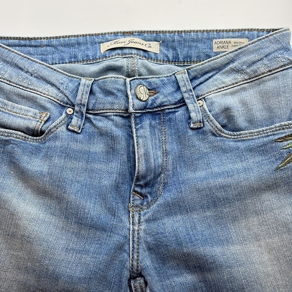 Mavi Jeans Co Adriana Ankle Mid Rise Super Skinny Size 26 - Picture 15 of 16